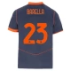 Inter Milan Barella 23 Kolmas Pelipaita 2025-26 Jalkapallo Pelipaidat Peliasut