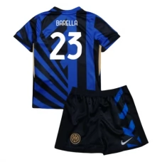Inter Milan Barella 23 Lasten Kotipelipaita 2024-25 Jalkapallo Pelipaidat Peliasut