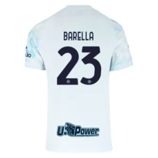 Inter Milan Barella 23 Vieraspelipaita 2025-26 Jalkapallo Pelipaidat Peliasut