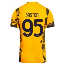 Inter Milan Bastoni 95 Kolmas Pelipaita 2024-25 Jalkapallo Pelipaidat Peliasut