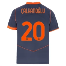 Inter Milan Çalhanoğlu 20 Kolmas Pelipaita 2025-26 Jalkapallo Pelipaidat Peliasut