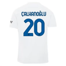 Inter Milan Çalhanoğlu 20 Vieraspelipaita 2023-24 Jalkapallo Pelipaidat Peliasut