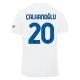 Inter Milan Çalhanoğlu 20 Vieraspelipaita 2023-24 Jalkapallo Pelipaidat Peliasut