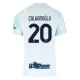 Inter Milan Çalhanoğlu 20 Vieraspelipaita 2025-26 Jalkapallo Pelipaidat Peliasut