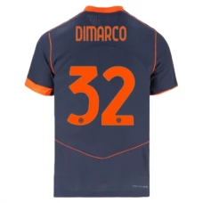 Inter Milan Dimarco 32 Kolmas Pelipaita 2025-26 Jalkapallo Pelipaidat Peliasut