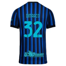 Inter Milan Dimarco 32 Kotipelipaita 2025-26 Jalkapallo Pelipaidat Peliasut
