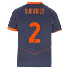 Inter Milan Dumfries 2 Kolmas Pelipaita 2025-26 Jalkapallo Pelipaidat Peliasut