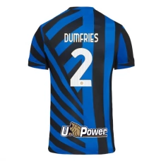 Inter Milan Dumfries 2 Kotipelipaita 2024-25 Jalkapallo Pelipaidat Peliasut