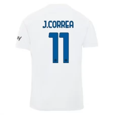 Inter Milan J.Correa 11 Vieraspelipaita 2023-24 Jalkapallo Pelipaidat Peliasut