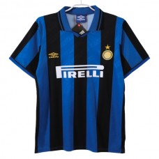 Inter Milan Kotipelipaita Retro 1995-96 Jalkapallo Pelipaidat Peliasut