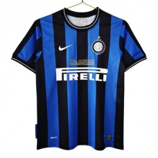 Inter Milan Kotipelipaita Retro 2009-10 Jalkapallo Pelipaidat Peliasut
