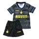 Inter Milan Lasten Kolmas Pelipaita Retro 1997-98 Jalkapallo Pelipaidat Peliasut