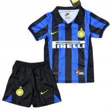 Inter Milan Lasten Kotipelipaita Retro 1998-99 Jalkapallo Pelipaidat Peliasut