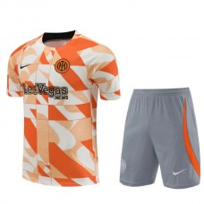 Inter Milan Lasten Treenipaita Suits 2024-25 - Shorts Oranssi