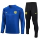 Inter Milan Lasten Verryttelypuku 2023-24 - 1-4 Zip Sininen