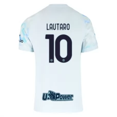 Inter Milan Lautaro 10 Vieraspelipaita 2025-26 Jalkapallo Pelipaidat Peliasut