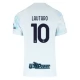 Inter Milan Lautaro 10 Vieraspelipaita 2025-26 Jalkapallo Pelipaidat Peliasut