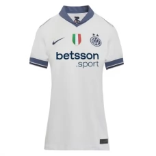 Inter Milan Naisten Vieraspelipaita 2024-25 Jalkapallo Pelipaidat Peliasut