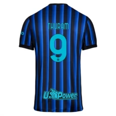 Inter Milan Thuram 9 Kotipelipaita 2025-26 Jalkapallo Pelipaidat Peliasut