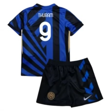 Inter Milan Thuram 9 Lasten Kotipelipaita 2024-25 Jalkapallo Pelipaidat Peliasut