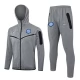 Inter Milan Treenitakki Suits 2024-25 - Huppari Harmaa