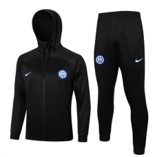 Inter Milan Treenitakki Suits 2024-25 - Huppari Musta