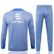 Inter Milan Verryttelypuku 2024-25 - 1-4 Zip Sininen