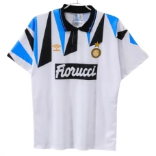 Inter Milan Vieraspelipaita Retro 1992-93 Jalkapallo Pelipaidat Peliasut