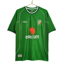Irlanti Kotipelipaita Retro 2002 Jalkapallo Pelipaidat Peliasut