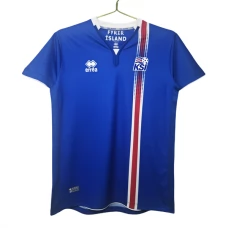 Islanti Kotipelipaita Retro 2016-17 Jalkapallo Pelipaidat Peliasut