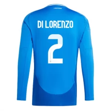 Italia Di Lorenzo 2 Kotipelipaita EM 2024 Jalkapallo Pelipaidat Peliasut(L/S)