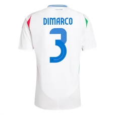Italia Dimarco 3 Vieraspelipaita EM 2024 Jalkapallo Pelipaidat Peliasut