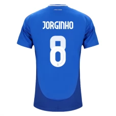 Italia Jorginho 8 Kotipelipaita EM 2024 Jalkapallo Pelipaidat Peliasut