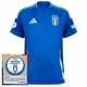 Italia Kotipelipaita EM 2024 Jalkapallo Pelipaidat Peliasut Patch