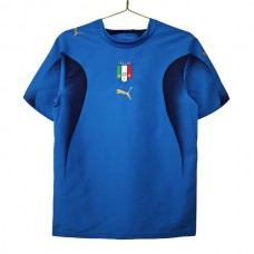 Italia Kotipelipaita Retro 2006 Jalkapallo Pelipaidat Peliasut