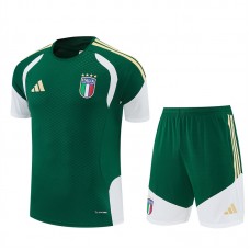Italia Lasten Tracksuit(Paita+Shorts) 2026-27 Vihreä