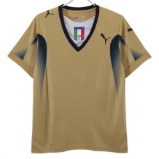 Italia Maalivahdin Kotipelipaita Retro 2006 Jalkapallo Pelipaidat Peliasut