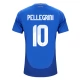 Italia Pellegrini 10 Kotipelipaita EM 2024 Jalkapallo Pelipaidat Peliasut