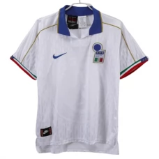 Italia Vieraspelipaita Retro 1995 Jalkapallo Pelipaidat Peliasut