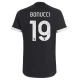 Juventus FC Bonucci 19 Kolmas Pelipaita 2023-24 Jalkapallo Pelipaidat Peliasut