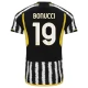 Juventus FC Bonucci 19 Kotipelipaita 2023-24 Jalkapallo Pelipaidat Peliasut