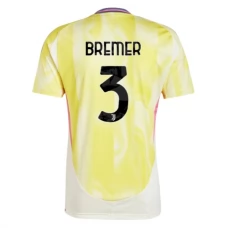 Juventus FC Bremer 3 Vieraspelipaita 2024-25 Jalkapallo Pelipaidat Peliasut