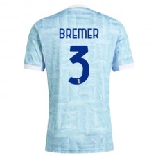 Juventus FC Bremer 3 Vieraspelipaita 2025-26 Jalkapallo Pelipaidat Peliasut