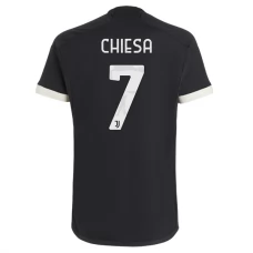 Juventus FC Chiesa 7 Kolmas Pelipaita 2023-24 Jalkapallo Pelipaidat Peliasut