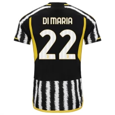 Juventus FC Di María 22 Kotipelipaita 2023-24 Jalkapallo Pelipaidat Peliasut