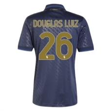 Juventus FC Douglas Luiz 26 Kolmas Pelipaita 2024-25 Jalkapallo Pelipaidat Peliasut
