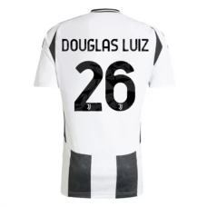 Juventus FC Douglas Luiz 26 Kotipelipaita 2024-25 Jalkapallo Pelipaidat Peliasut