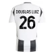 Juventus FC Douglas Luiz 26 Kotipelipaita 2024-25 Jalkapallo Pelipaidat Peliasut