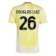 Juventus FC Douglas Luiz 26 Vieraspelipaita 2024-25 Jalkapallo Pelipaidat Peliasut
