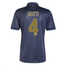 Juventus FC Gatti 4 Kolmas Pelipaita 2024-25 Jalkapallo Pelipaidat Peliasut